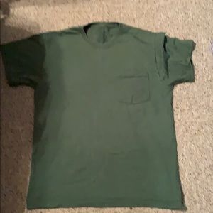 Green shirt